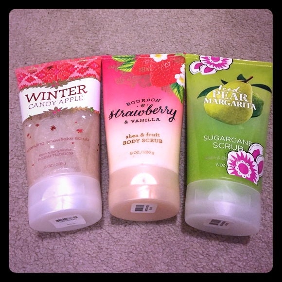 Bath & Body Works Other Nwt Bath And Body Works Fruit Scrubs Poshmark