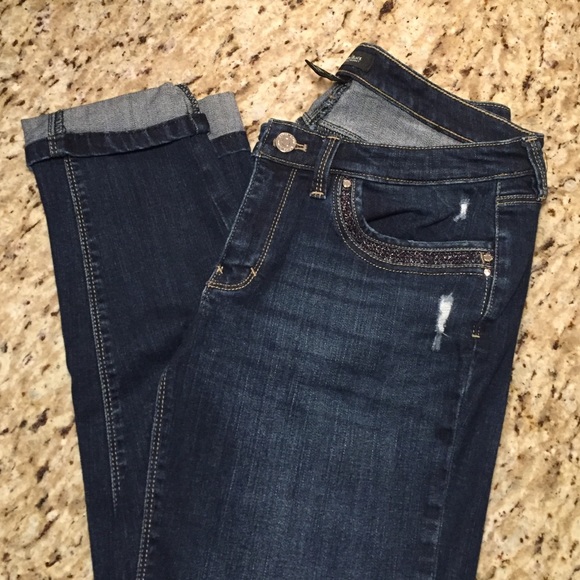 WHBM cropped jeans
