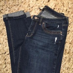 WHBM cropped jeans