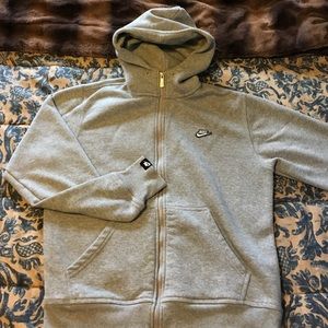Nike zip up sweatshirt