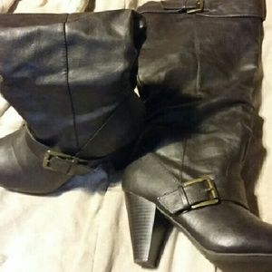 Rampage heeled boots
