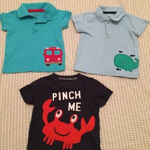 Three month shirts