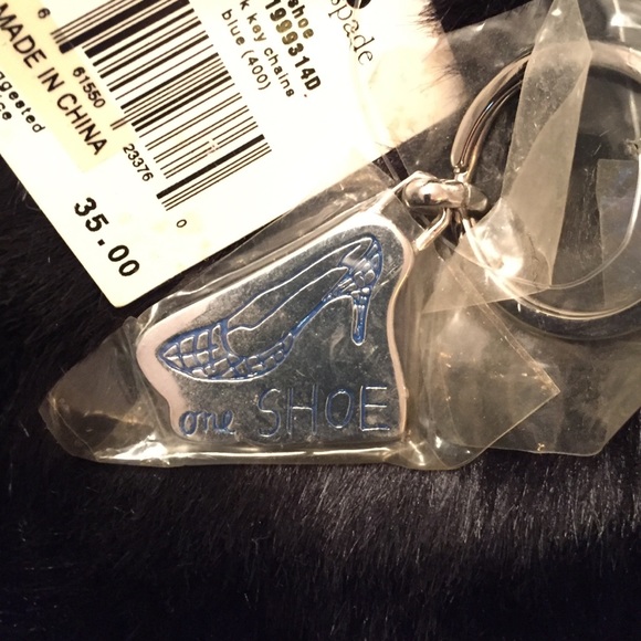 Kate Spade key ring, "One Shoe"