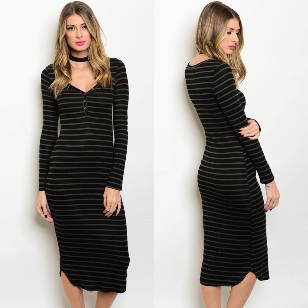 | 'KIMI' MIDI DRESS | - Picture 3 of 5