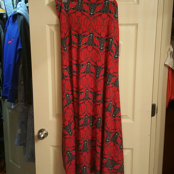 FINAL-NWT LuLaRoe Maxi HTF Deer Print (L)