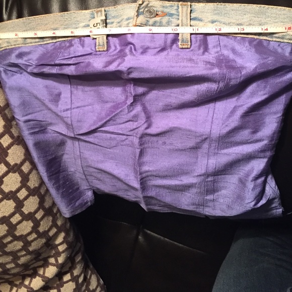 Tube top with open back 100%silk - Picture 4 of 4