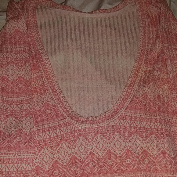 Coral/Ivory dress - Picture 4 of 5