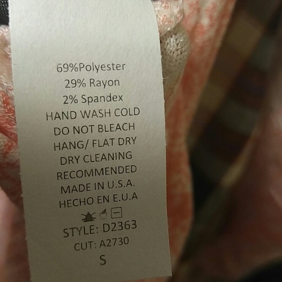 Coral/Ivory dress - Picture 5 of 5