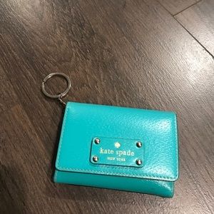 FINAL SALE Kate spade keychain wallet coin purse