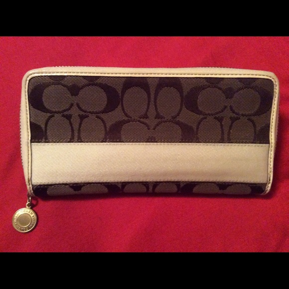 Coach Accordion Zip Wallet