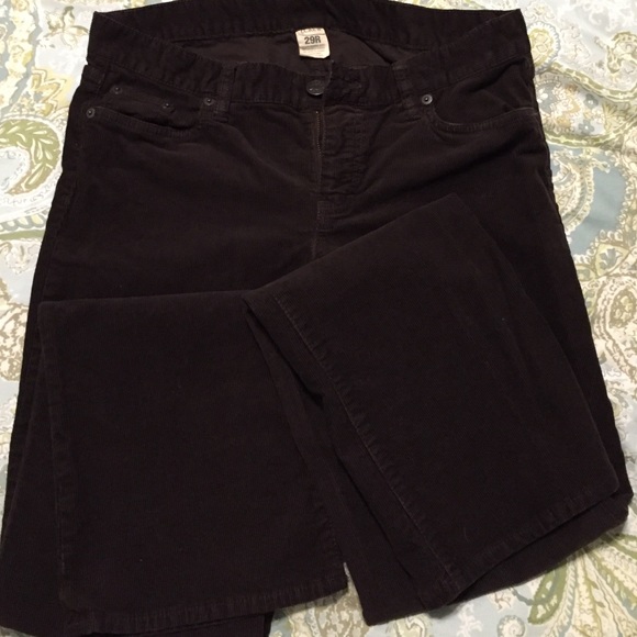 Jcrew favorite fit brown corduroys