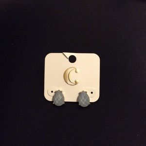 Charming Charlie light blue stud earrings