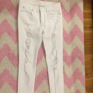 💋white legging Jean