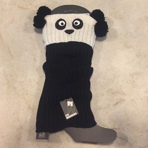 ⚠️SOLD⚠️Panda leg warmers🐼