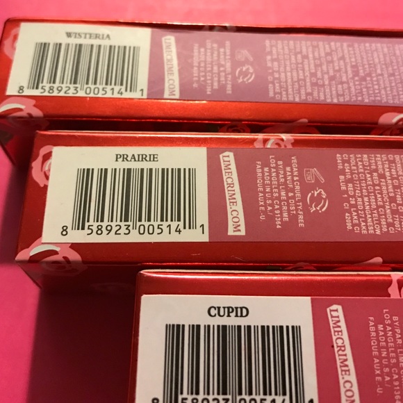 LIME CRIME Velvetines three colors - Picture 2 of 3