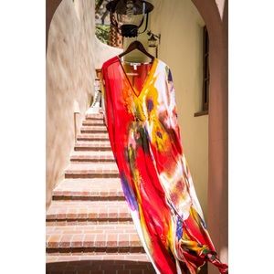 Michael Stars Pastel Gardens Caftan