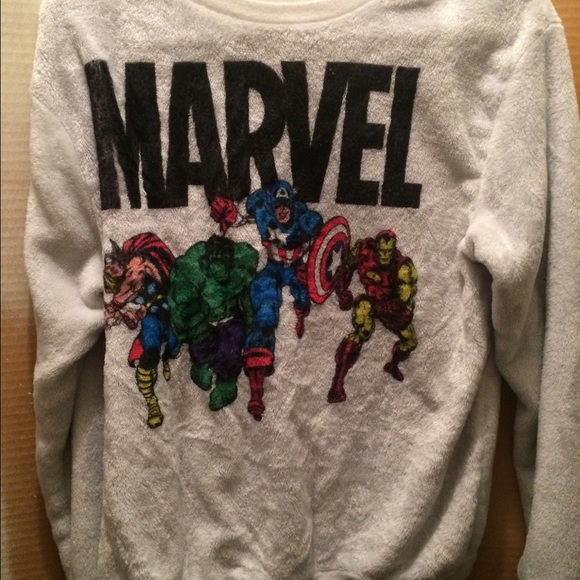 Marvel fleece sweater
