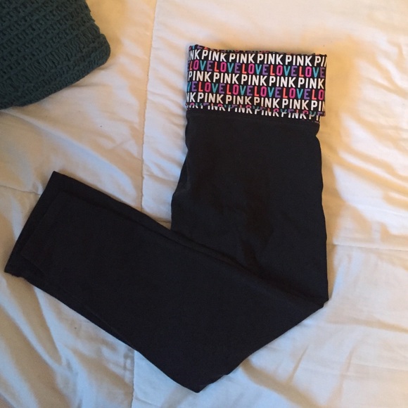 black capri leggings