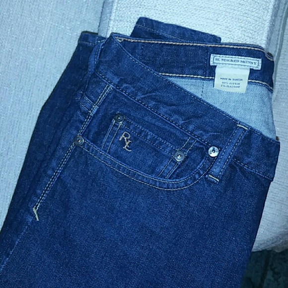 Sale!!! RALPH LAUREN Stacked Skinny Jean size 29