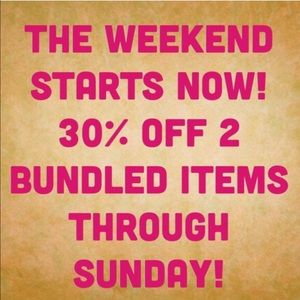 ✨Weekend Sale 30% OFF Bundles!✨