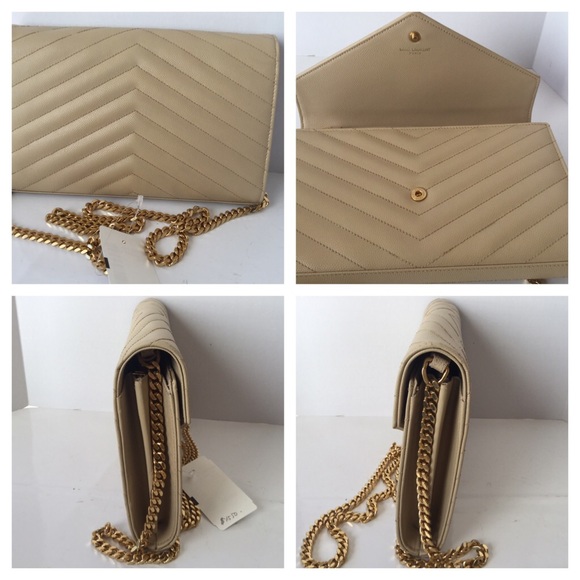 🚩SOLD🚩SAINT LAURENT MONOGRAM SHOULDER BAG - Picture 3 of 4