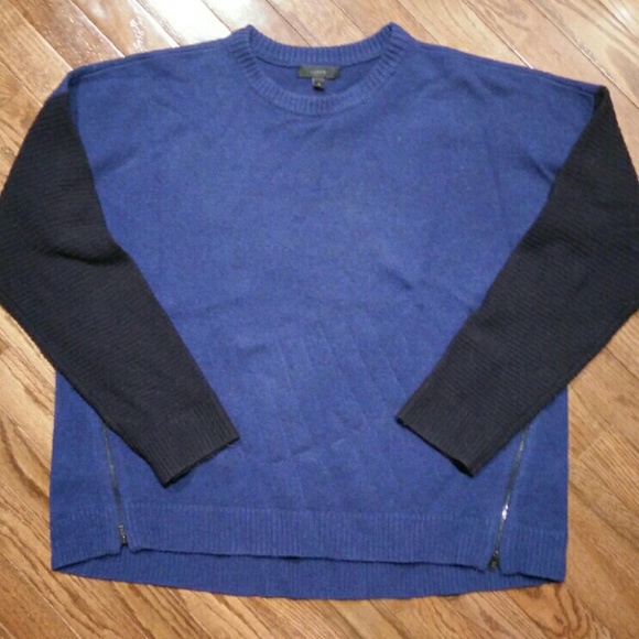 J. Crew blue sweater