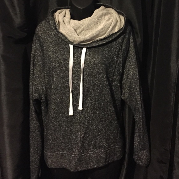 Snowboarding styled sweatshirt.