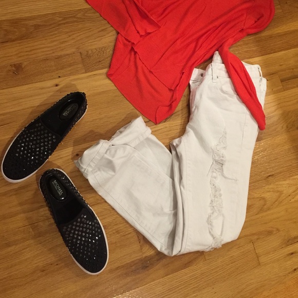 White legging Jean