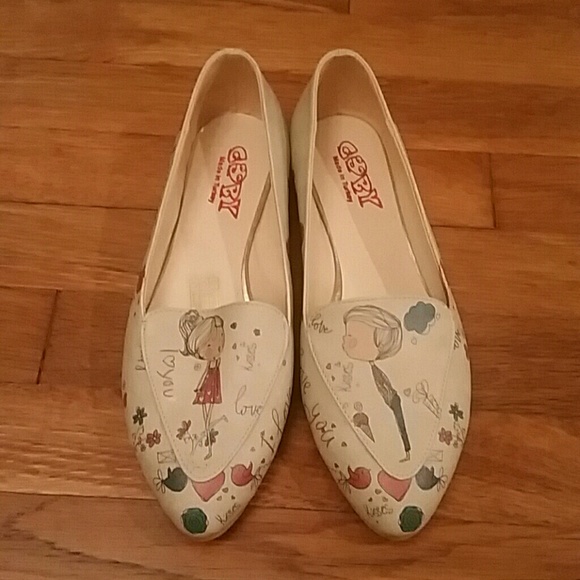 Never Worn Goby pointed toe shoes.