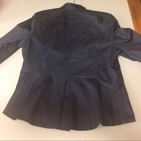 Navy blazer jacket - Picture 3 of 5