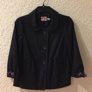Juicy Couture Black Blazer/Jacket Sz 6
