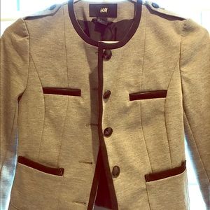 hm jacket (grey/black)