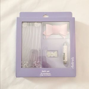 NIB Claire’s iPhone 5, 5s, SE Accessories Set