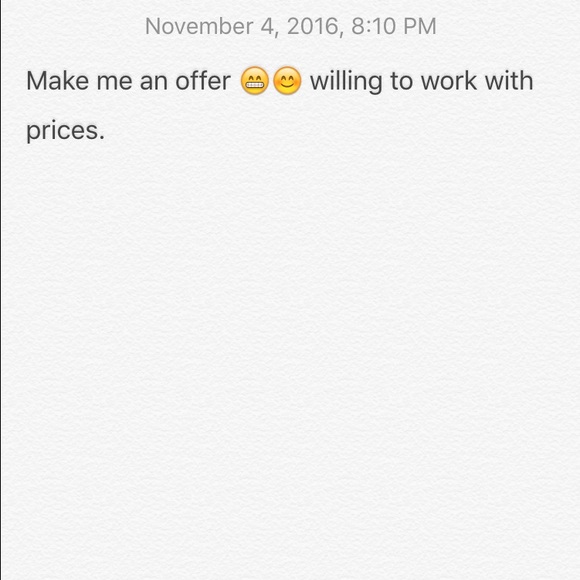 Accepting offers 💖😁👍🏻