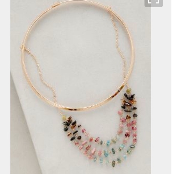 Anthropologie Gemstone Choker BNWOT