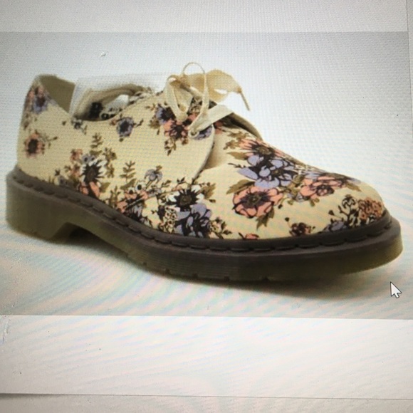 New floral doc martens