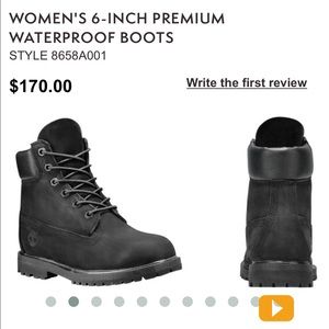 All black suede timberland boots