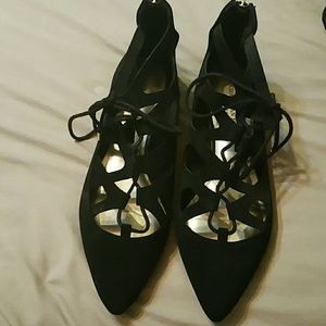 Black Flat Shoes