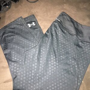 Black UA capris