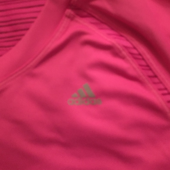 Adidas pink ClimaCool running top - Picture 2 of 2