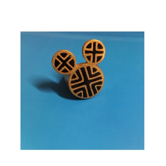 🆕 Mickey Art Decco Style Ring