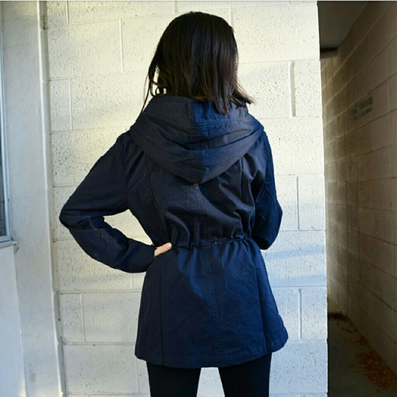 *HP* ||Given as a Gift|| Navy Blue Utility Coat - Picture 2 of 4