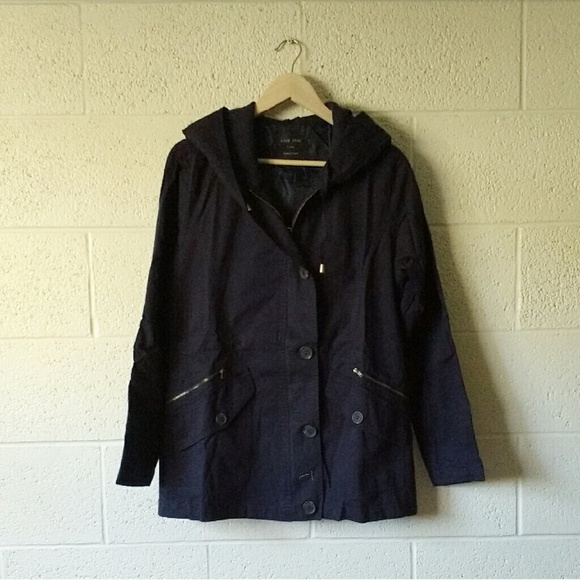 *HP* ||Given as a Gift|| Navy Blue Utility Coat - Picture 3 of 4