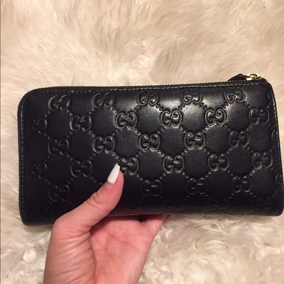 Gucci diamanté wallet