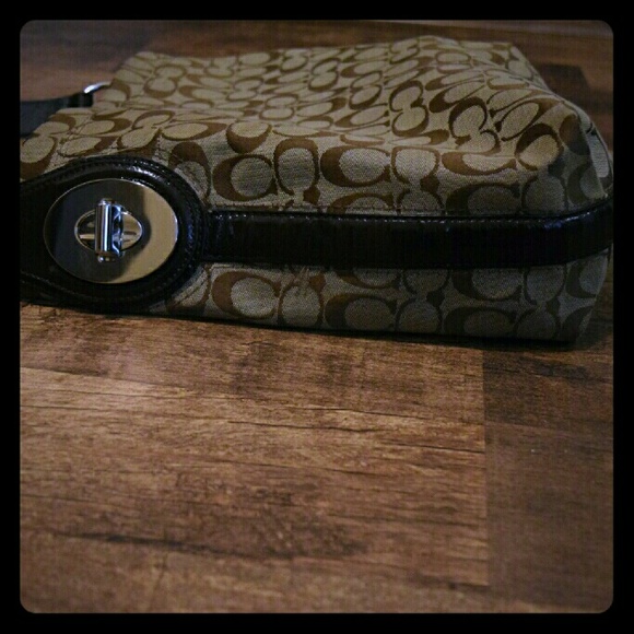 Coach Signature Hobo Purse