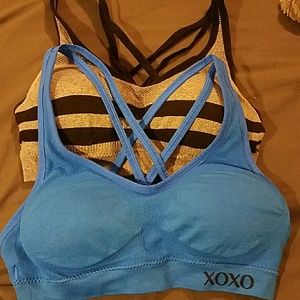 XOXO set of 2 sports bras