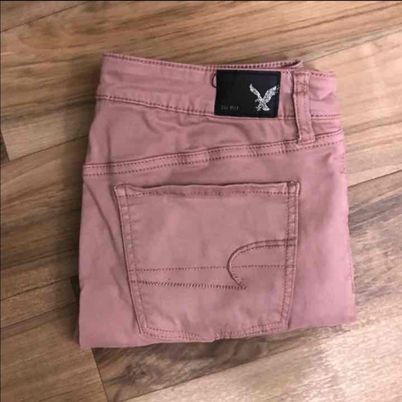 ✨Like New!✨American Eagle pink jeans - Picture 2 of 4