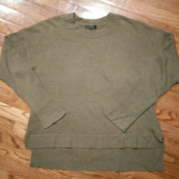 J. Crew olive sweater