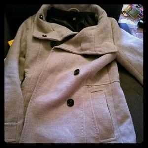 H&M grey pea coat