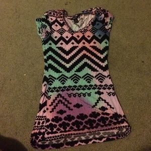 Cute t shirt with pastel colors